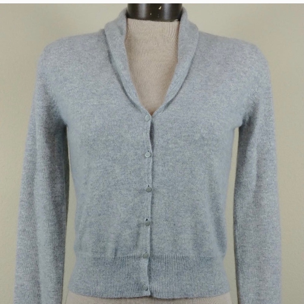 White & Warren Cashmere Cardigan